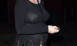 Pregnant Kate Upton Caught In See Through