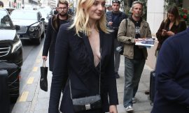 Sophie Turner Great Cleavage And Side Boob Photos