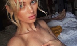 Elsa Hosk Leaked Nude Topless Selfie