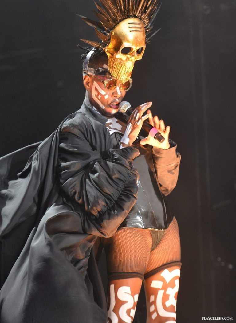 Read more about the article Grace Jones Flashing Her Cameltoe And Ass On A Stage