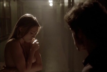 Clare Grant topless