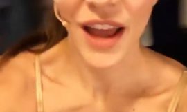 Katharine McPhee Shows Off Her Tits In Bra