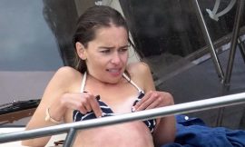 Emilia Clarke Paparazzi Skinny Body Bikini Photos