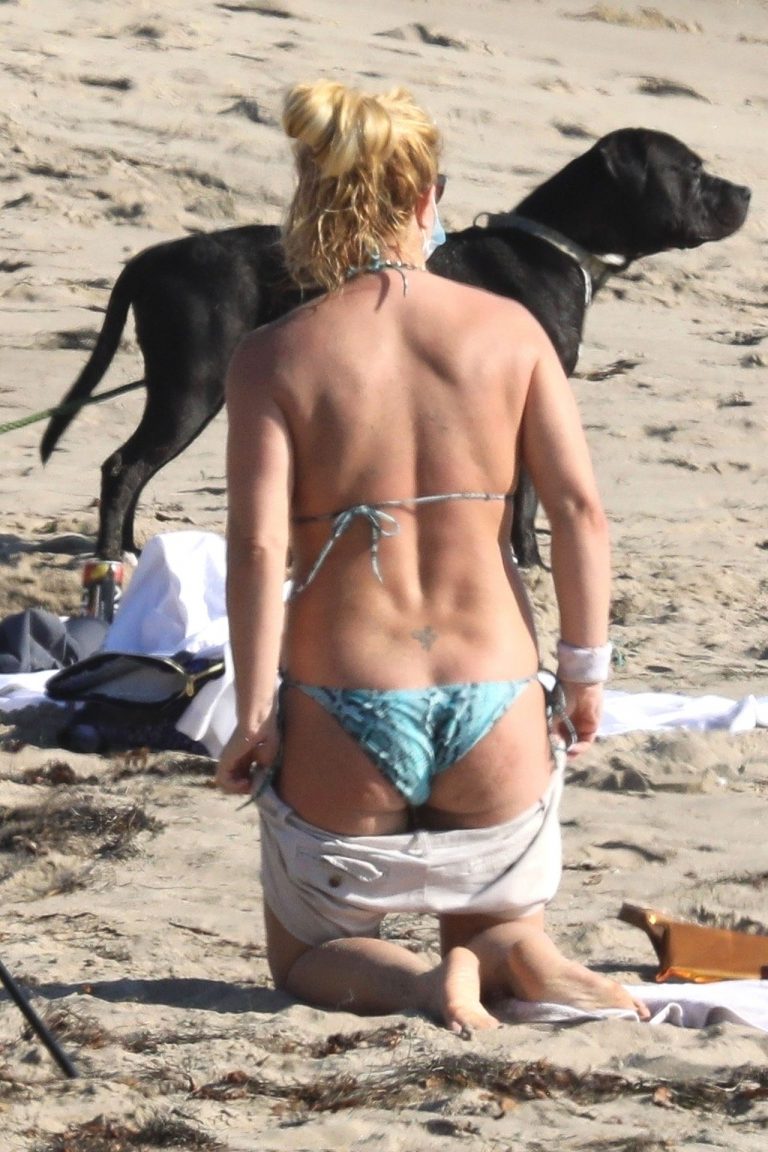 Read more about the article Britney Spears Sexy Doggy Pose In Bikini