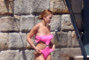 Rita Ora swimsuit