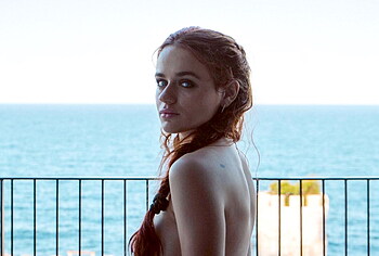 Joey King topless