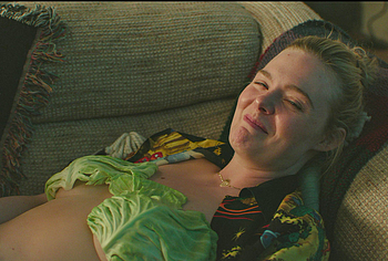 Elle Fanning Nude Sex in Margos Got Money Troubles