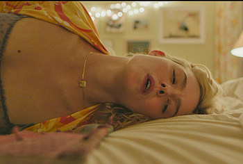 Elle Fanning lingerie