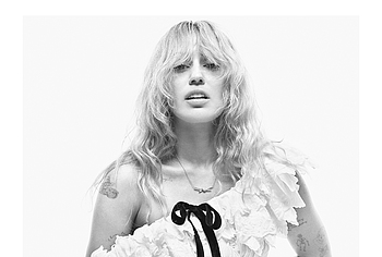 Miley Cyrus Nude And Silk Lingerie Wonderland Magazine Photos